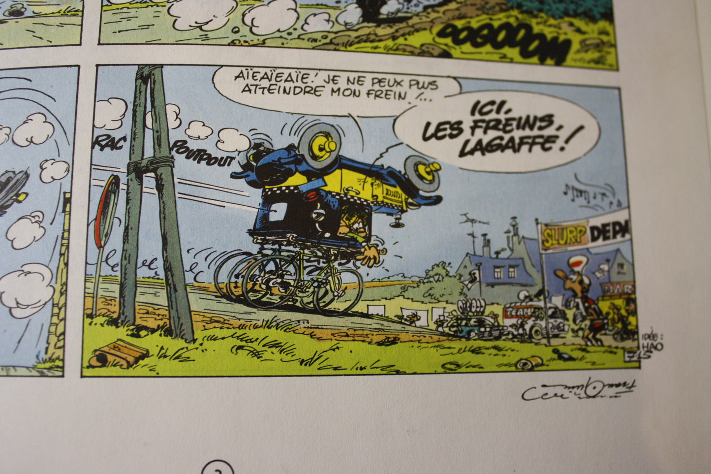 Gaffes, Bévues et Boulettes – Gaston – Franquin – Dupuis - Réédition - 1986