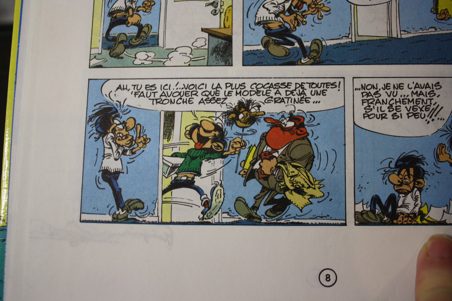 Gaffes, Bévues et Boulettes – Gaston – Franquin – Dupuis - Réédition - 1986