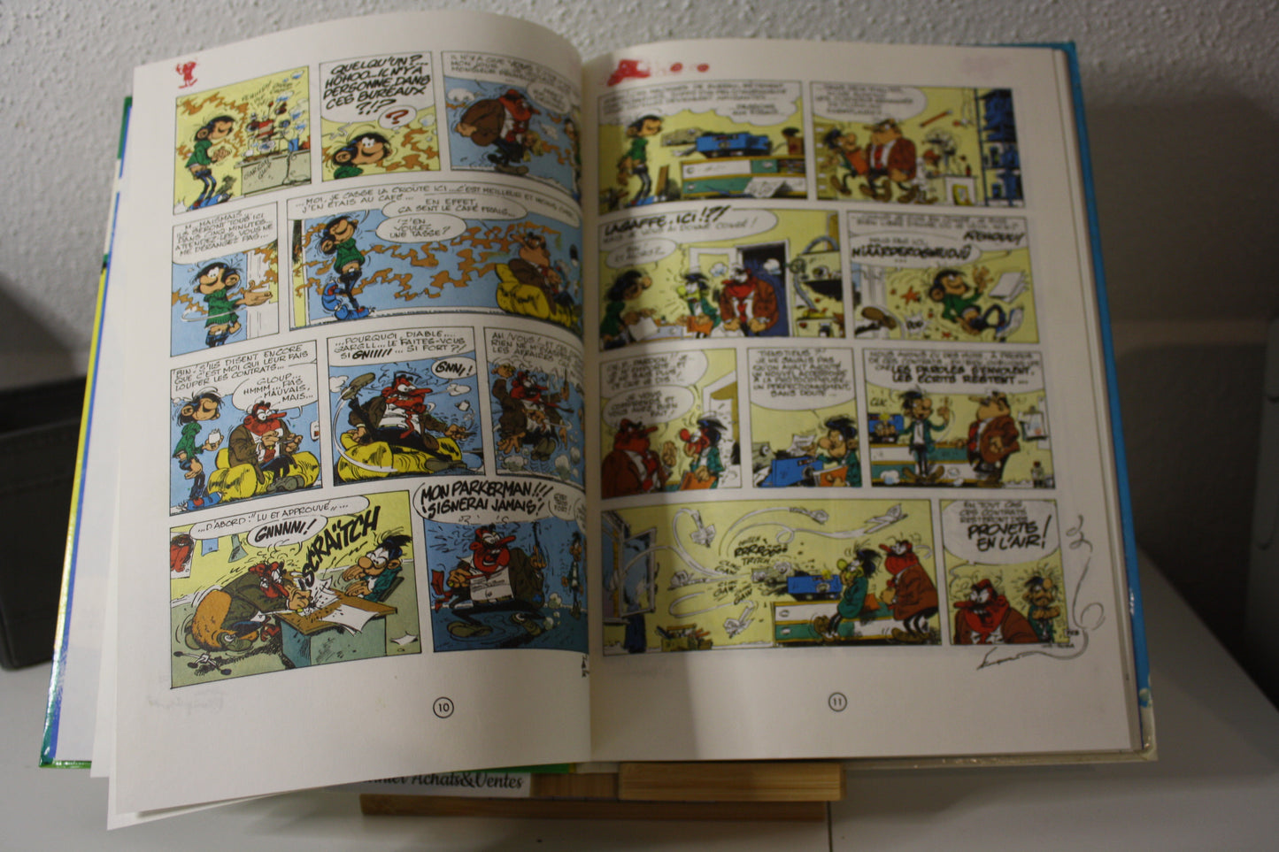 Gaffes, Bévues et Boulettes – Gaston – Franquin – Dupuis - Réédition - 1986
