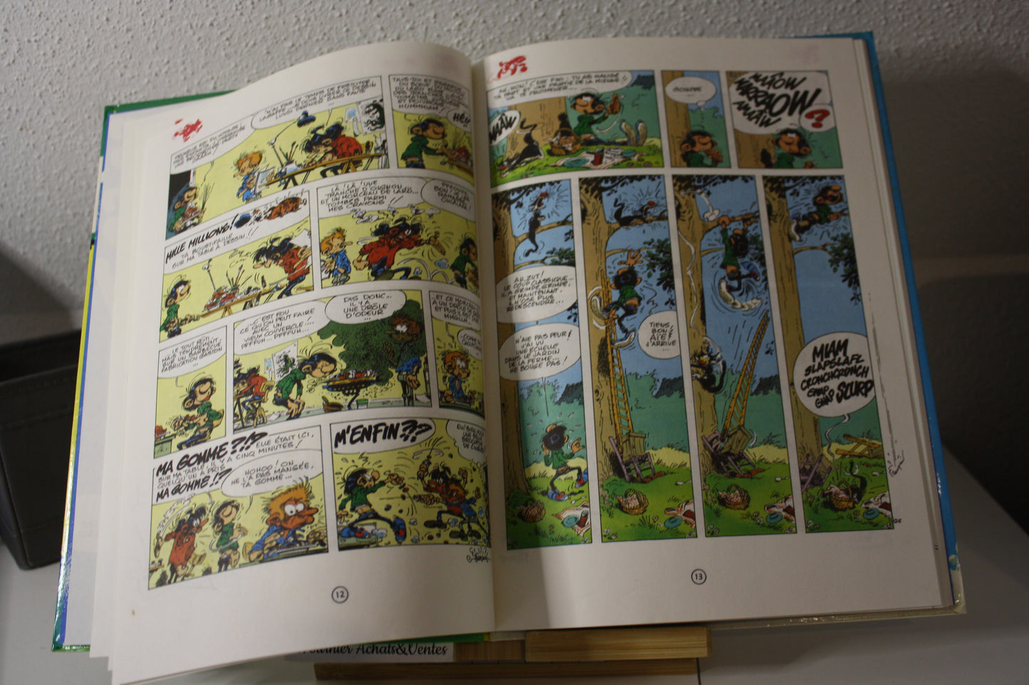 Gaffes, Bévues et Boulettes – Gaston – Franquin – Dupuis - Réédition - 1986