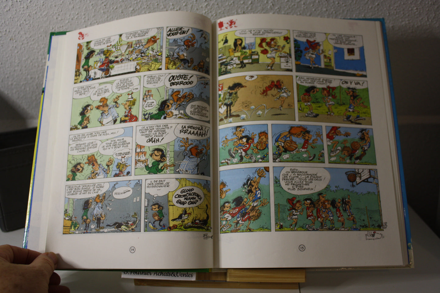Gaffes, Bévues et Boulettes – Gaston – Franquin – Dupuis - Réédition - 1986