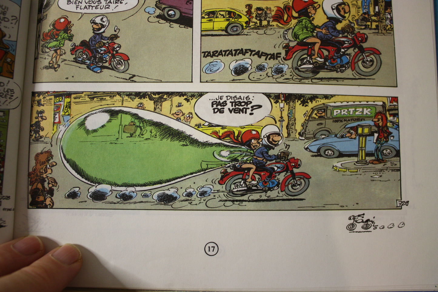 Gaffes, Bévues et Boulettes – Gaston – Franquin – Dupuis - Réédition - 1986