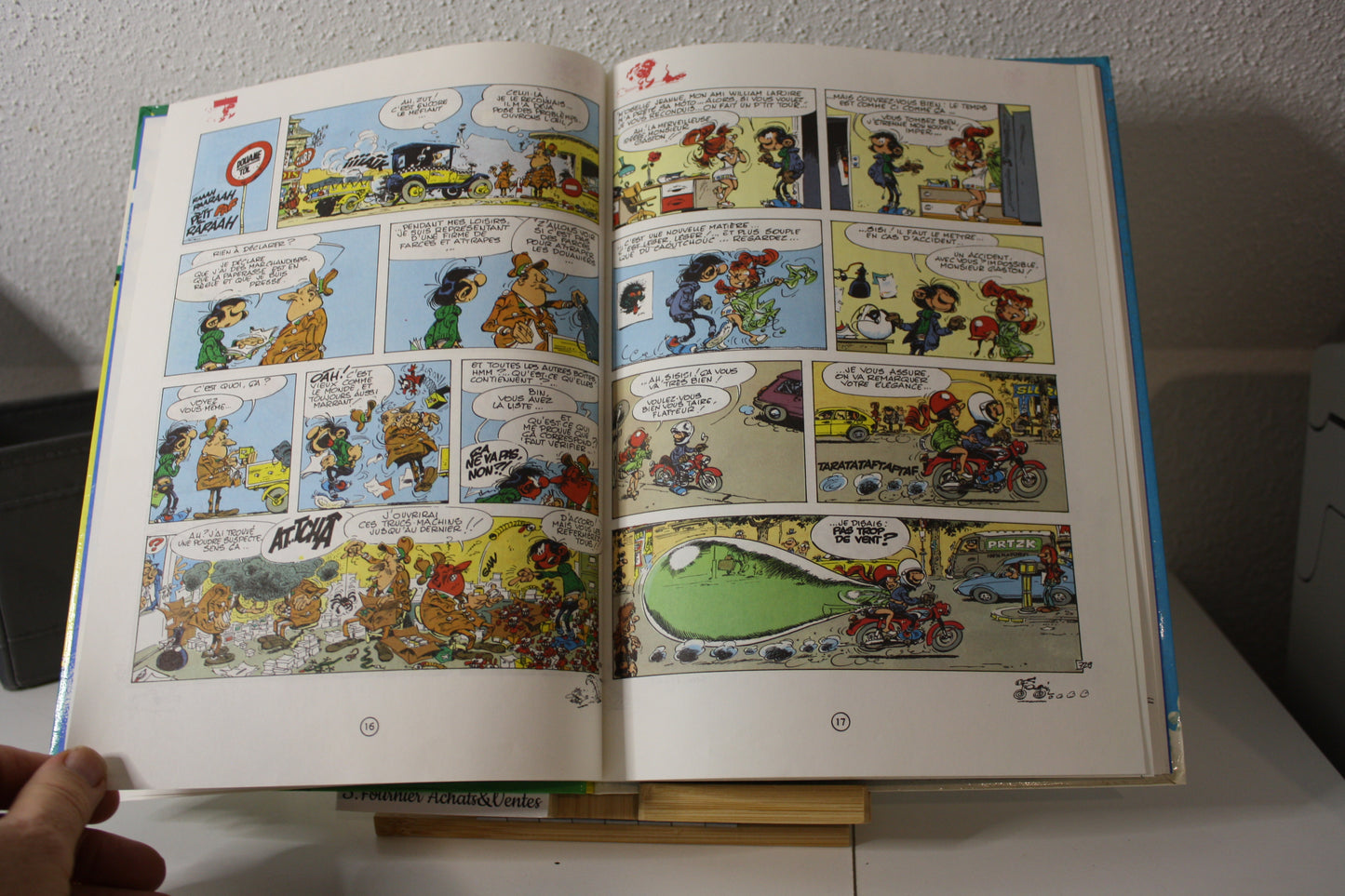 Gaffes, Bévues et Boulettes – Gaston – Franquin – Dupuis - Réédition - 1986
