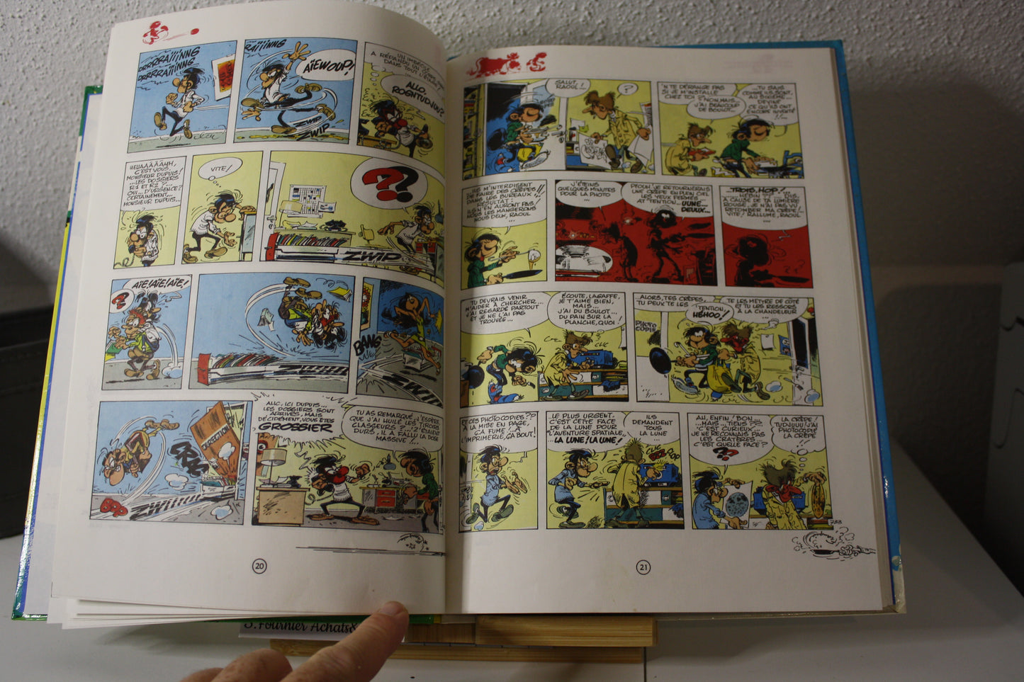 Gaffes, Bévues et Boulettes – Gaston – Franquin – Dupuis - Réédition - 1986