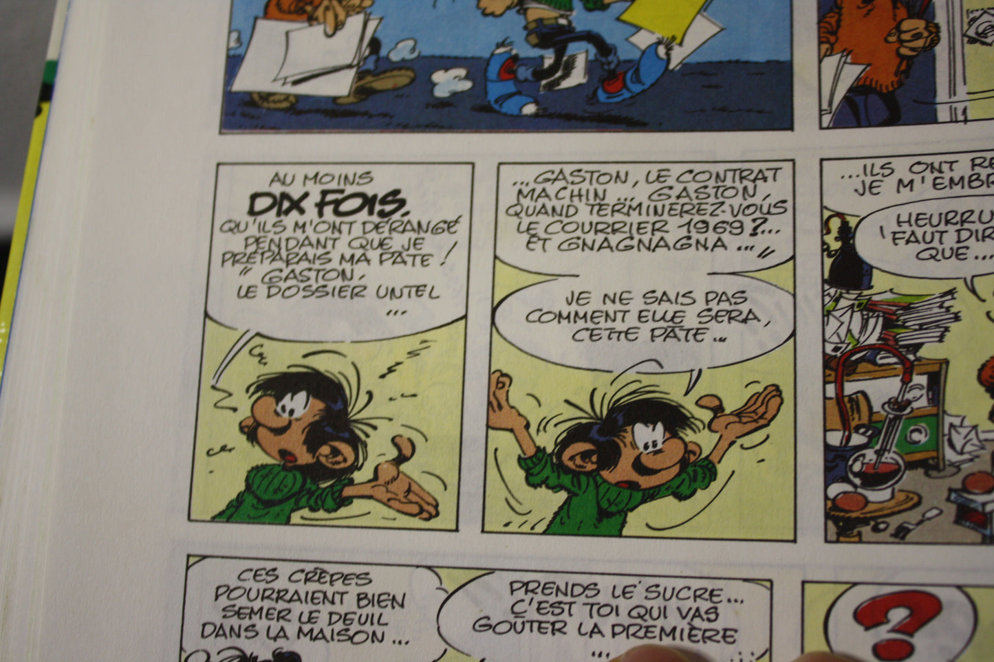 Gaffes, Bévues et Boulettes – Gaston – Franquin – Dupuis - Réédition - 1986