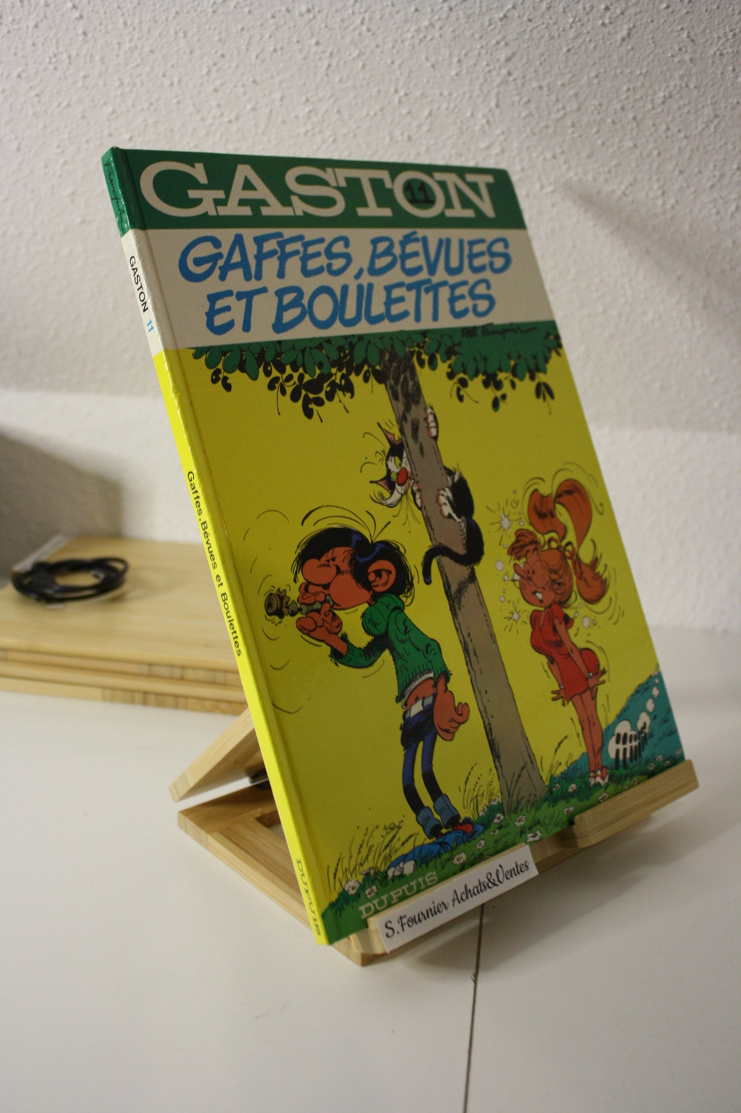 Gaffes, Bévues et Boulettes – Gaston – Franquin – Dupuis - Réédition - 1986