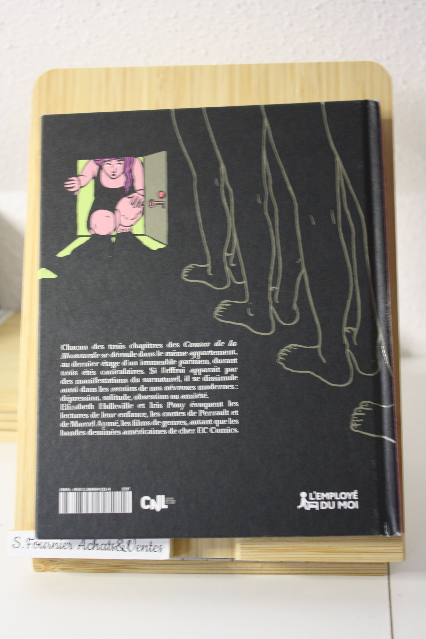 Contes de la mansarde – - Elisabeth Holleville et Iris Pouy – L’employé du moi – Réédition - 2024
