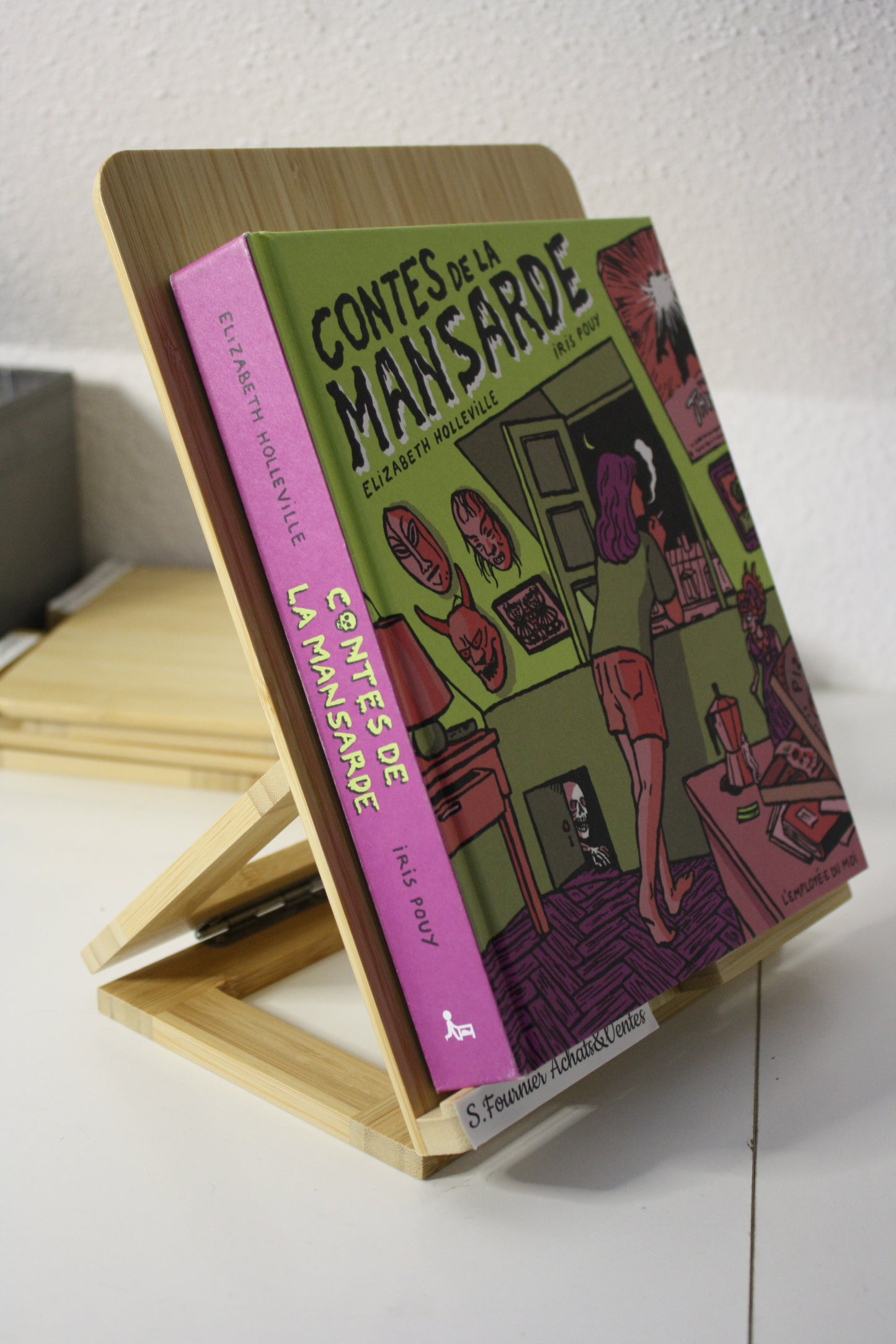 Contes de la mansarde – - Elisabeth Holleville et Iris Pouy – L’employé du moi – Réédition - 2024
