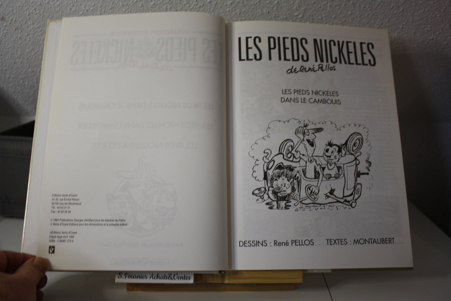 Collection intégrales N°18 – Les pieds Nickelés – René Pellos - Vents d’Ouest – EO - 1994