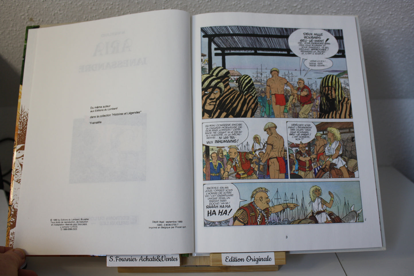 Janessandre – Aria – M. Weyland - Lombard – EO - 1989