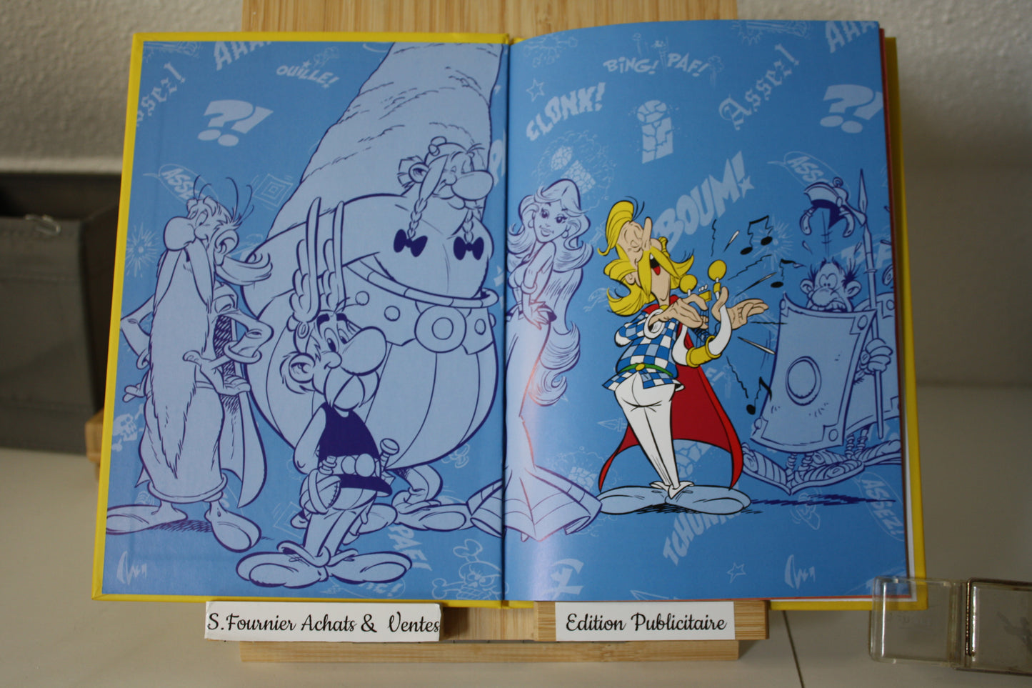Assurancetourix au top – Astérix – GoscinnyUderzo - edition Albert René – Publicitaire - 2014 - Quick