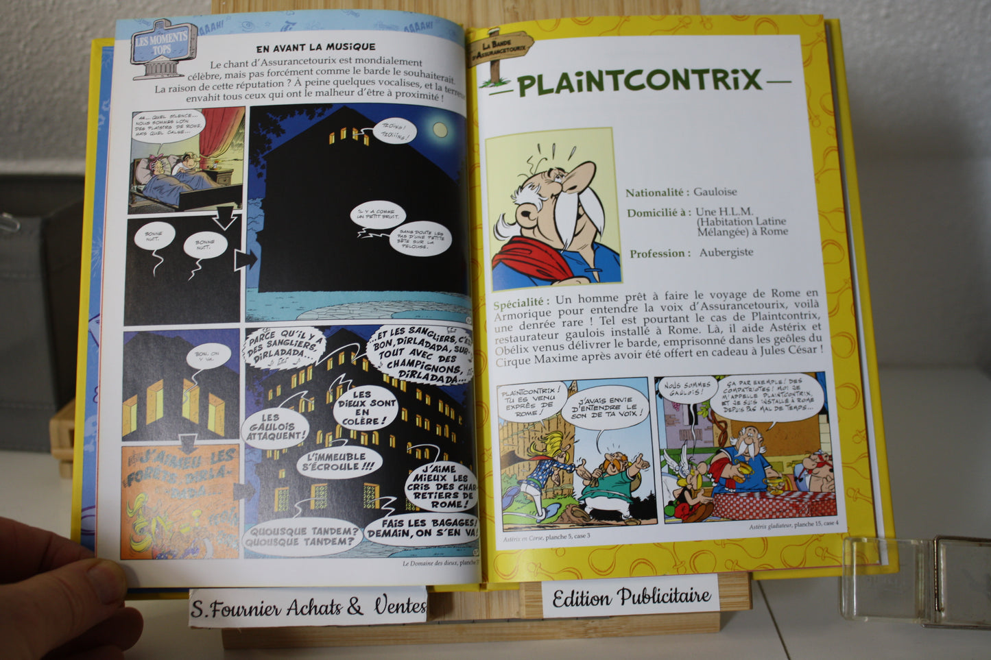 Assurancetourix au top – Astérix – GoscinnyUderzo - edition Albert René – Publicitaire - 2014 - Quick