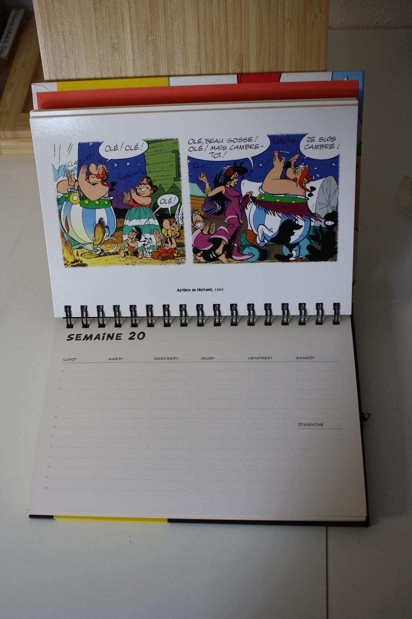Calendrier Perpétuel – Astérix - Goscinny Uderzo - Chêne – Objet dérivé -2013