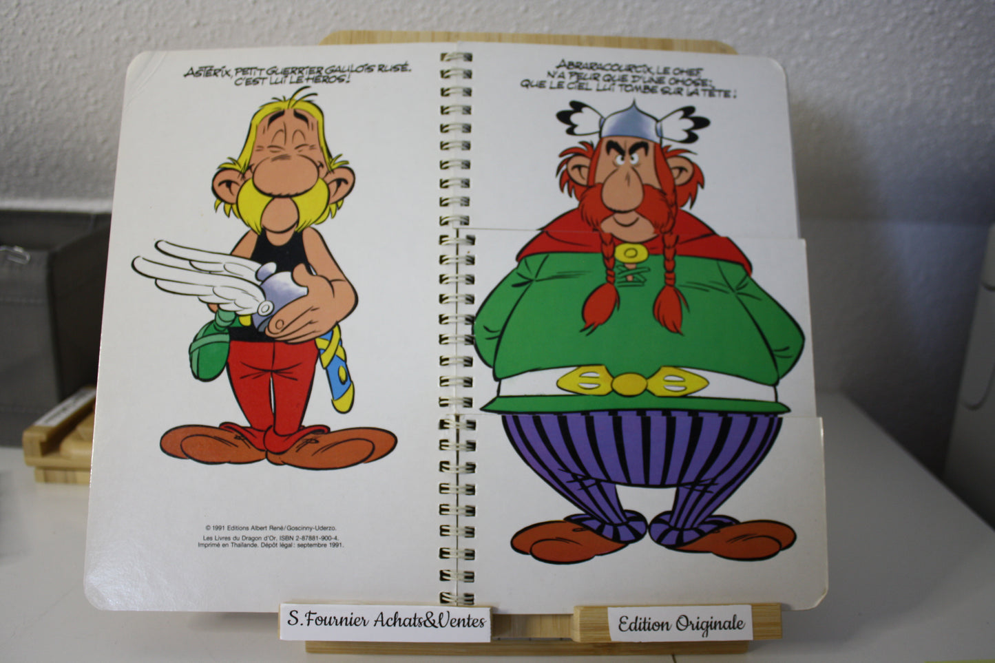 Le monde Fou Fou Fou – Astérix – Editon Albert René – Les livres du dragon d'or - EO -1991