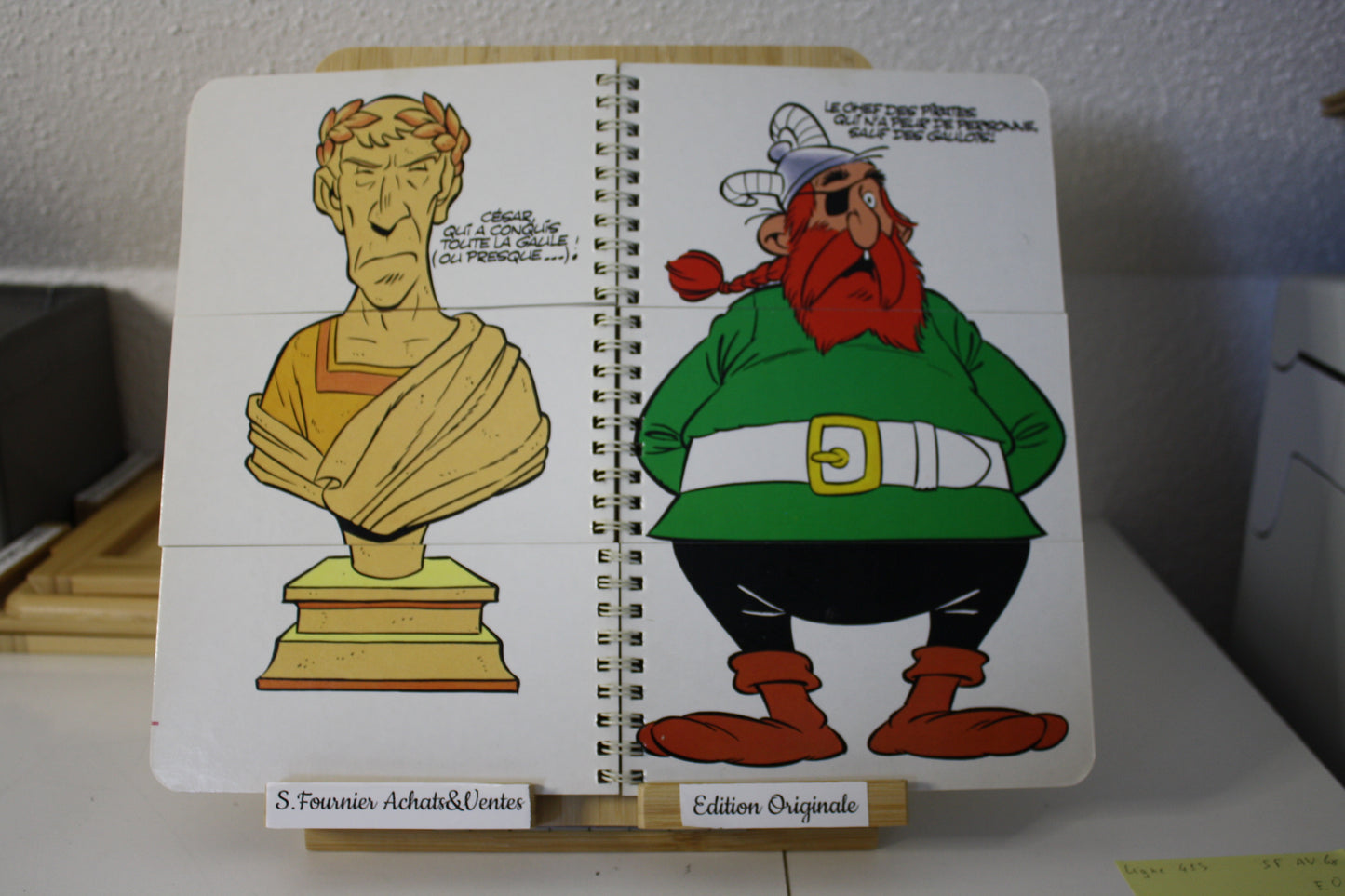 Le monde Fou Fou Fou – Astérix – Editon Albert René – Les livres du dragon d'or - EO -1991
