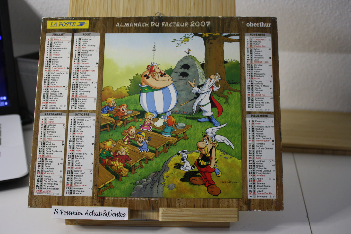 Almanach du facteur 2007 - Astérix - La poste - La poste - Objet dérivé - 2007