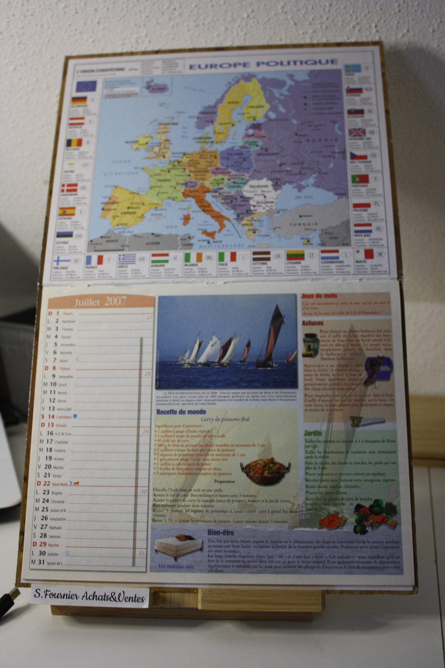Almanach du facteur 2007 - Astérix - La poste - La poste - Objet dérivé - 2007