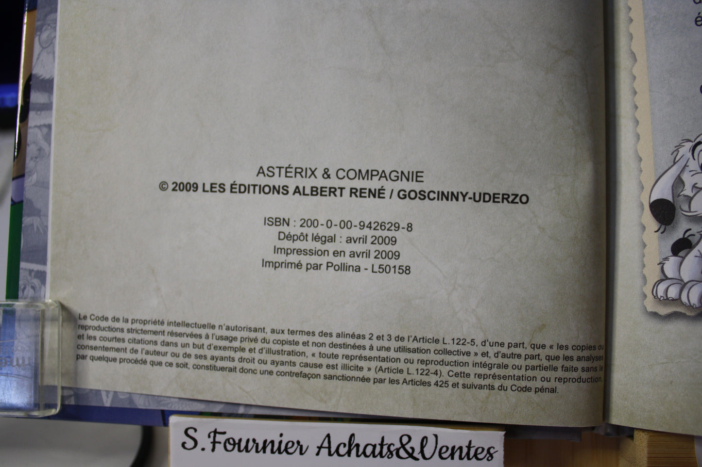 Astérix et Compagnie – Astérix – - Edition Albert René et Hachette – Publicitaire - 2019