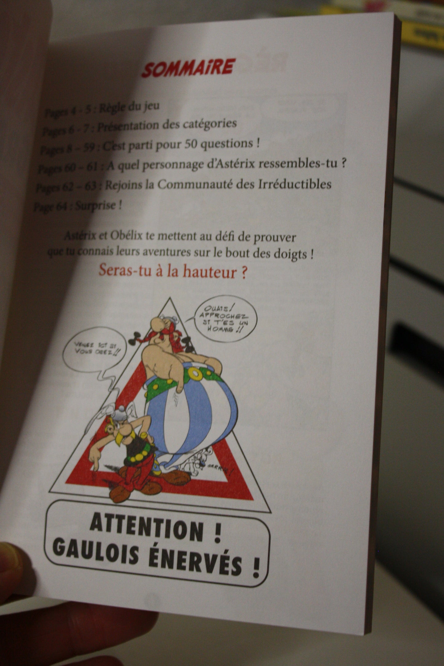 Le grand Quizz – Astérix – - Edition Albert René et Hachette – Jeux - 2013