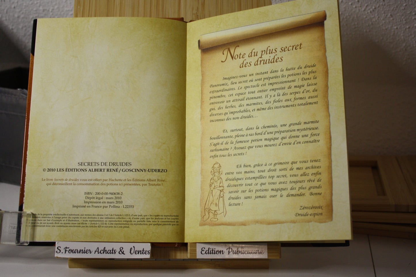 Secret de druides – Astérix – - Edition Albert René et Hachette – EO - 2010