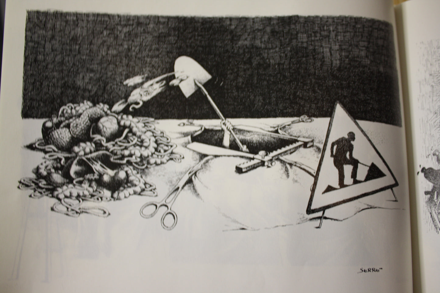 Humour Noir & Hommes en Blancs – - Serre – Edition Glénat – Réédition - 1975 - Humidité
