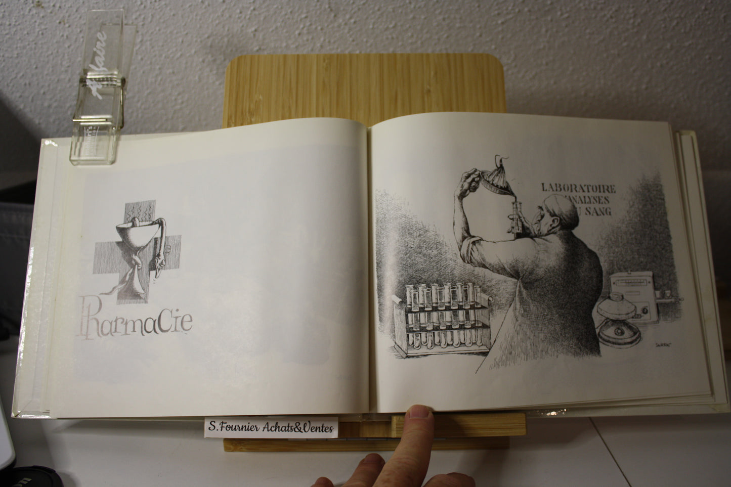 Humour Noir & Hommes en Blancs – - Serre – Edition Glénat – Réédition - 1975 - Humidité