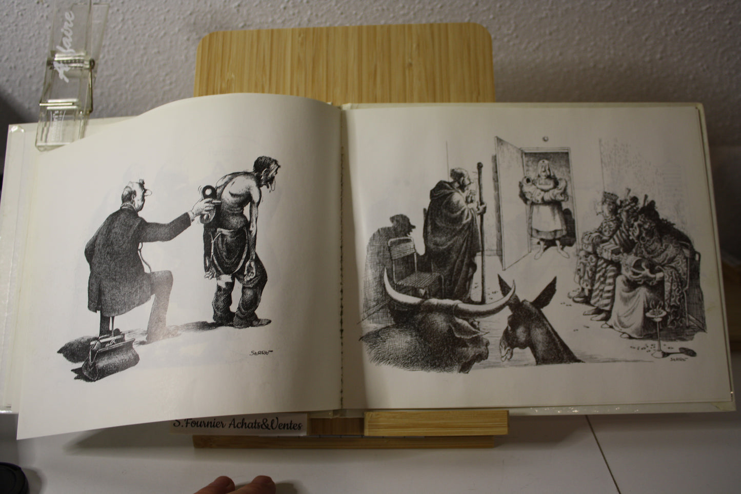 Humour Noir & Hommes en Blancs – - Serre – Edition Glénat – Réédition - 1975 - Humidité