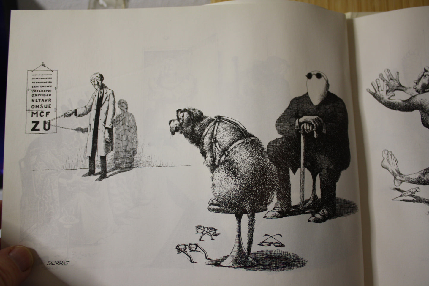 Humour Noir & Hommes en Blancs – - Serre – Edition Glénat – Réédition - 1975 - Humidité