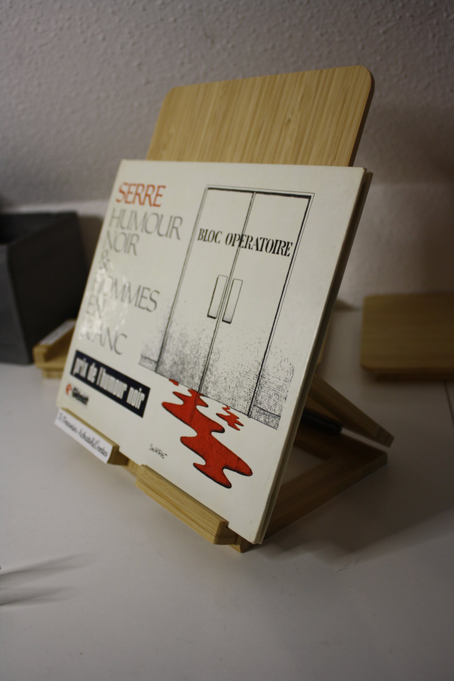 Humour Noir & Hommes en Blancs – - Serre – Edition Glénat – Réédition - 1975 - Humidité