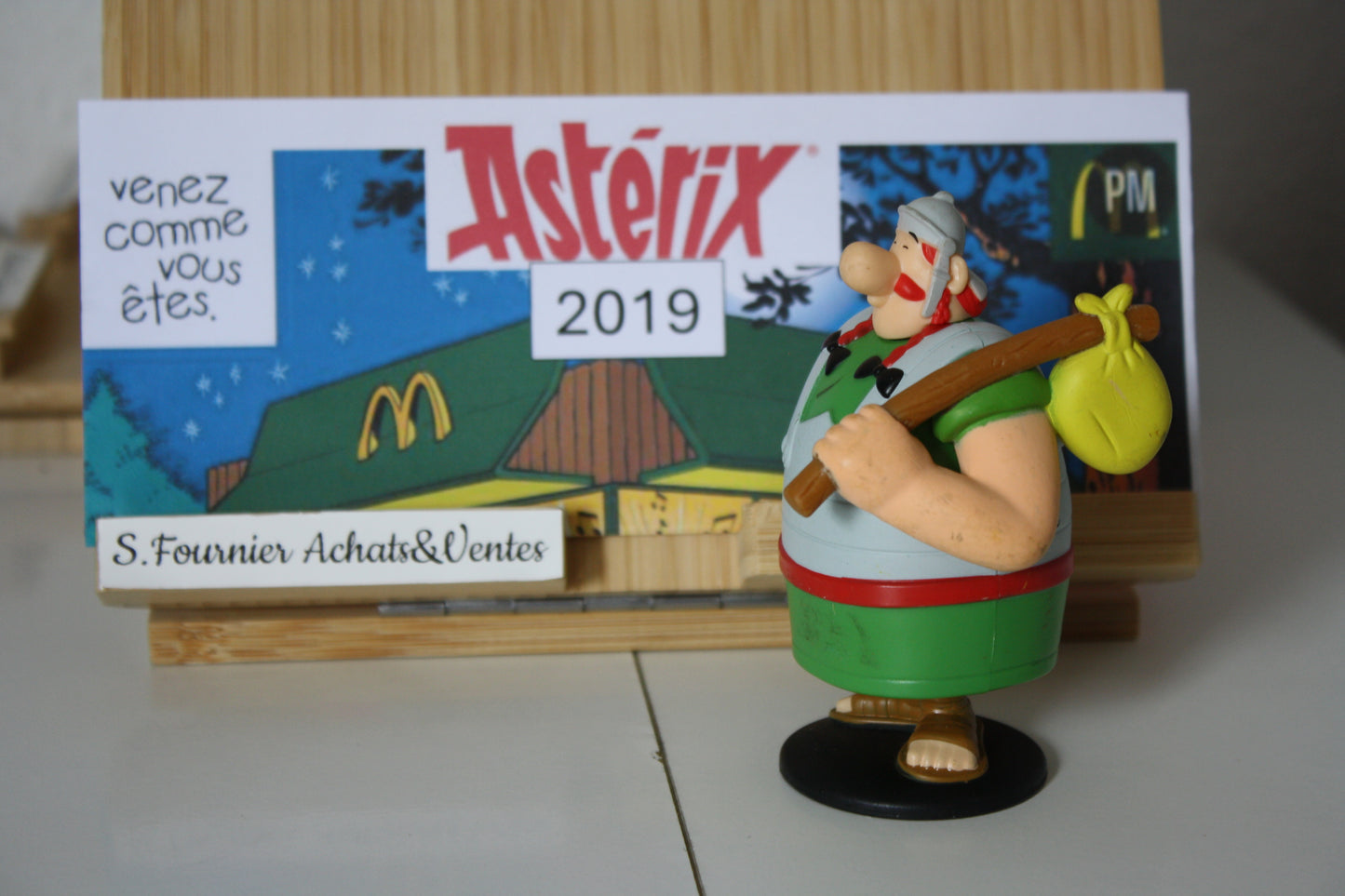 Figurine Obélus – Astérix - Mac Donald – 60 ans – Objet dérivé - 2019
