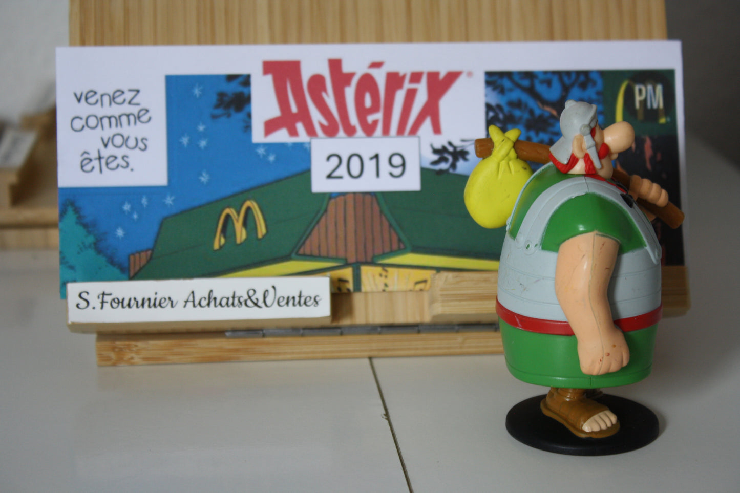 Figurine Obélus – Astérix - Mac Donald – 60 ans – Objet dérivé - 2019