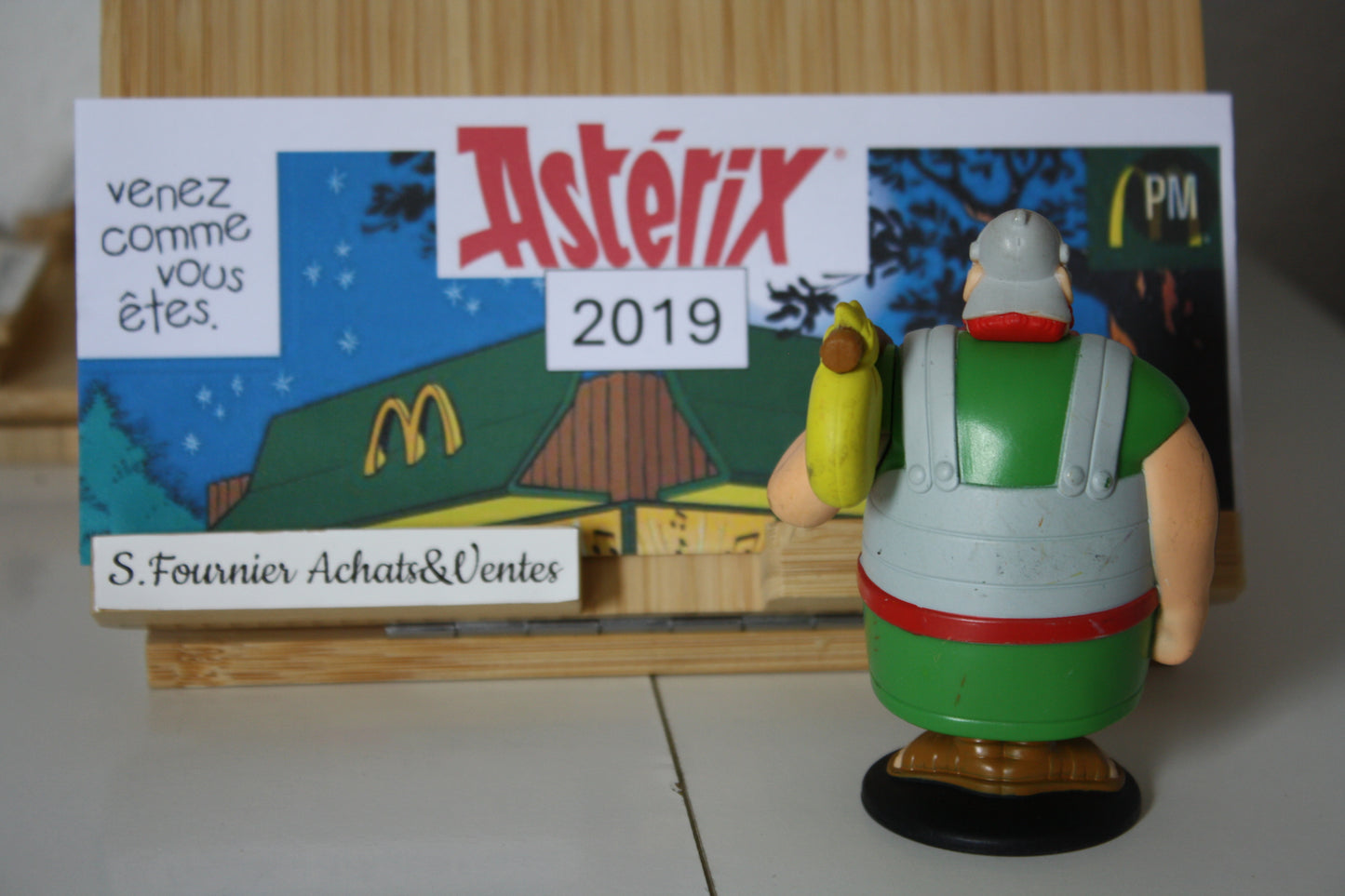 Figurine Obélus – Astérix - Mac Donald – 60 ans – Objet dérivé - 2019