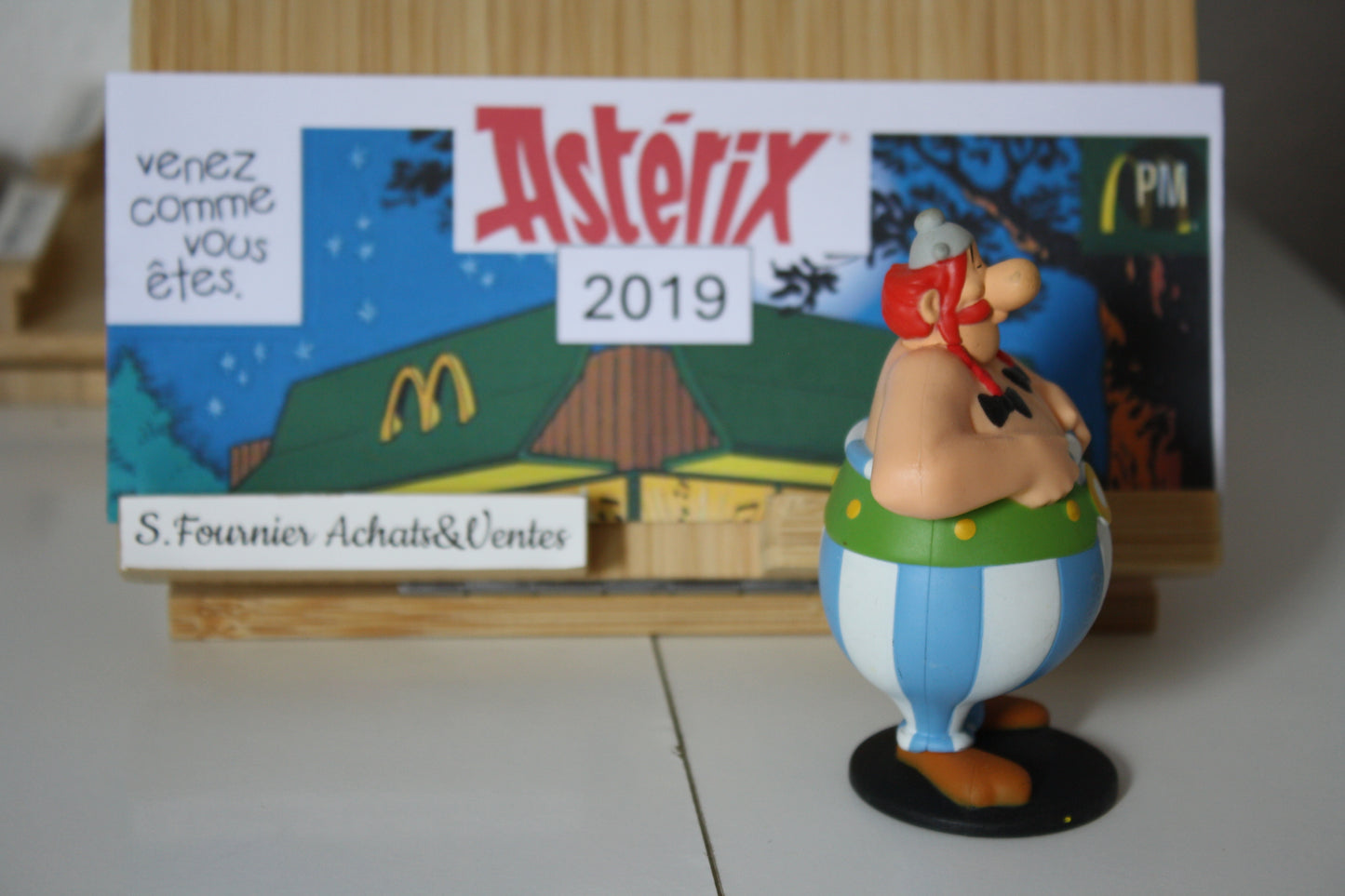 Figurine Obélix – Astérix - Mac Donald – 60 ans – Objet dérivé - 2019