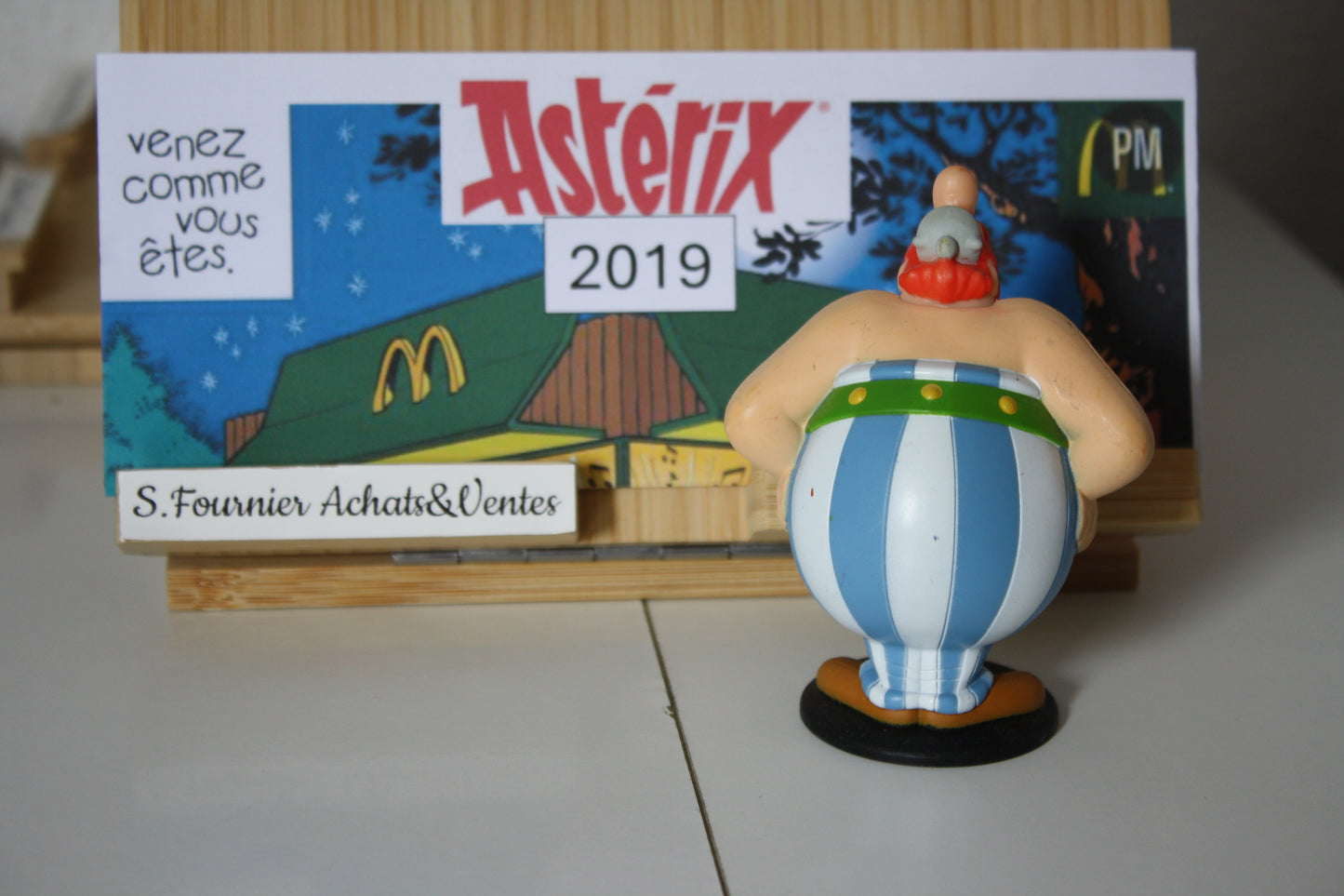 Figurine Obélix bis – Astérix - Mac Donald – 60 ans – Objet dérivé - 2019