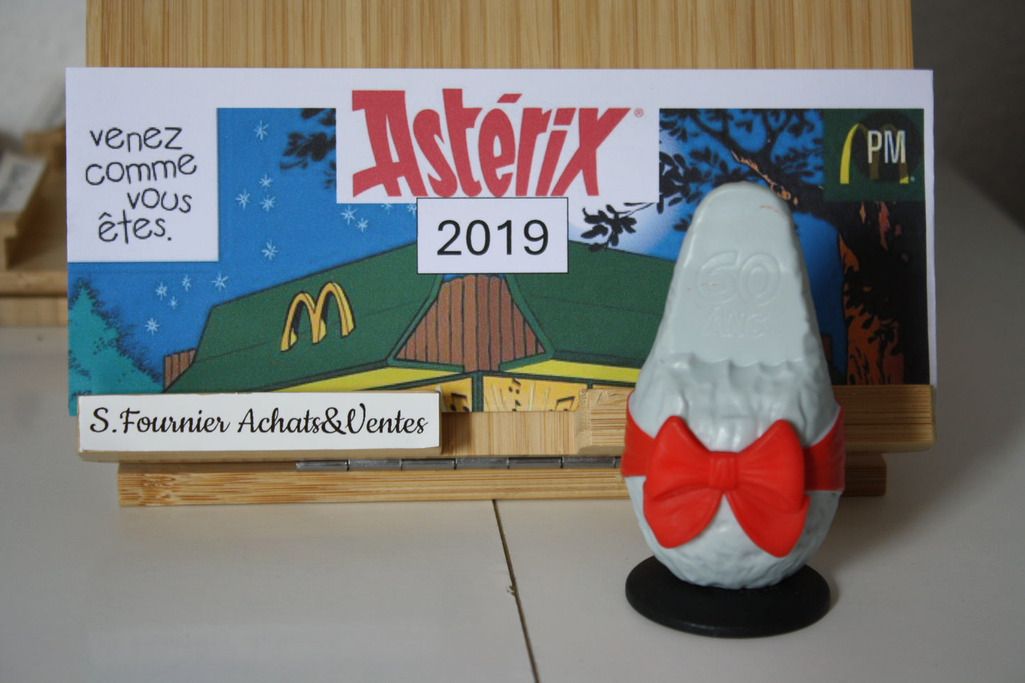 Figurine Menhir – Astérix - Mac Donald – 60 ans – Objet dérivé - 2019