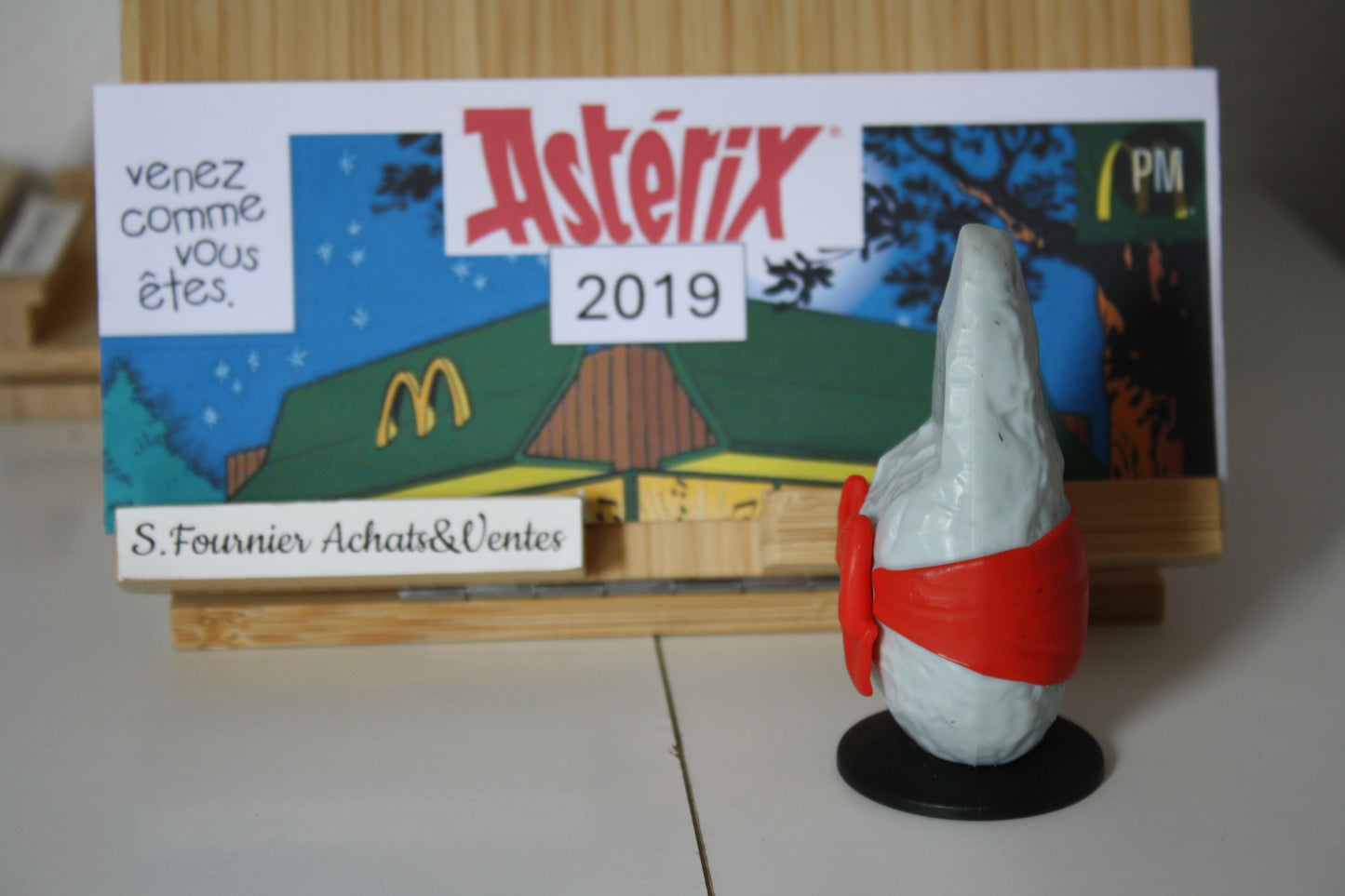 Figurine Menhir – Astérix - Mac Donald – 60 ans – Objet dérivé - 2019