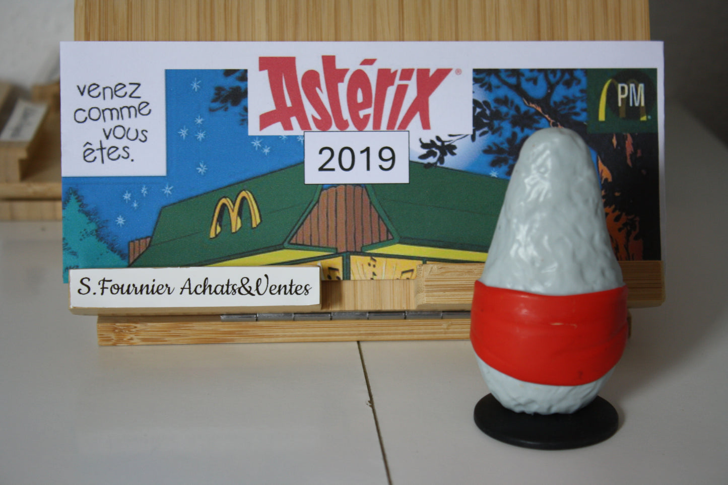 Figurine Menhir – Astérix - Mac Donald – 60 ans – Objet dérivé - 2019