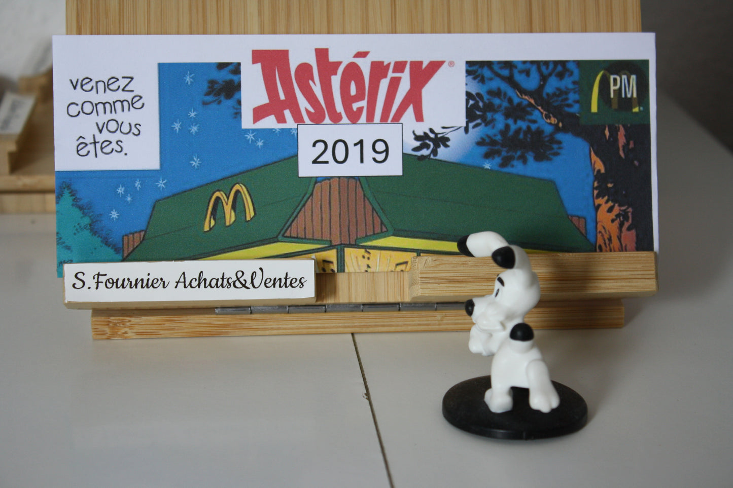 Figurine Idéfix + marche – Astérix - Mac Donald – 60 ans – Objet dérivé - 2019