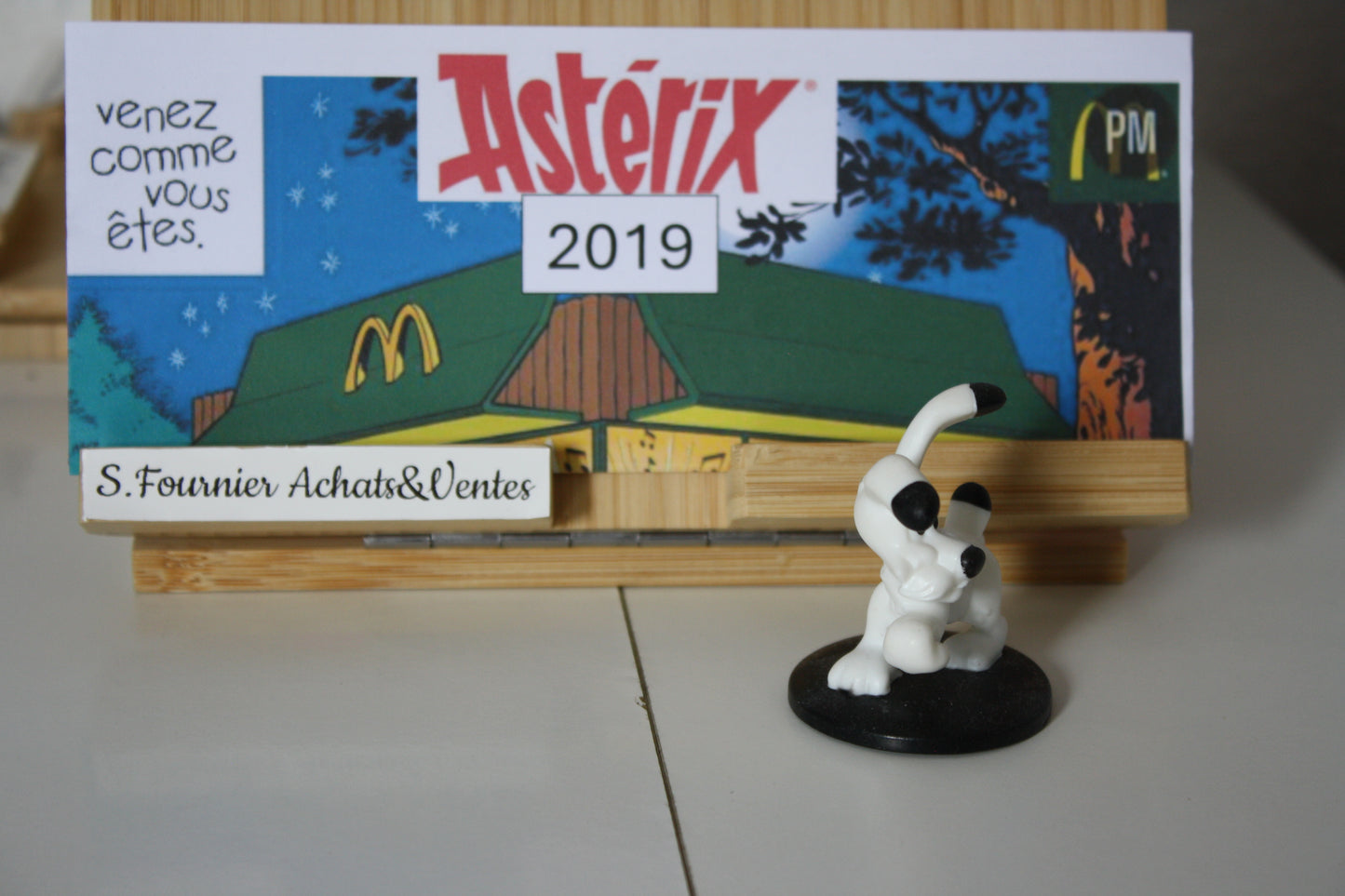 Figurine Idéfix + marche – Astérix - Mac Donald – 60 ans – Objet dérivé - 2019