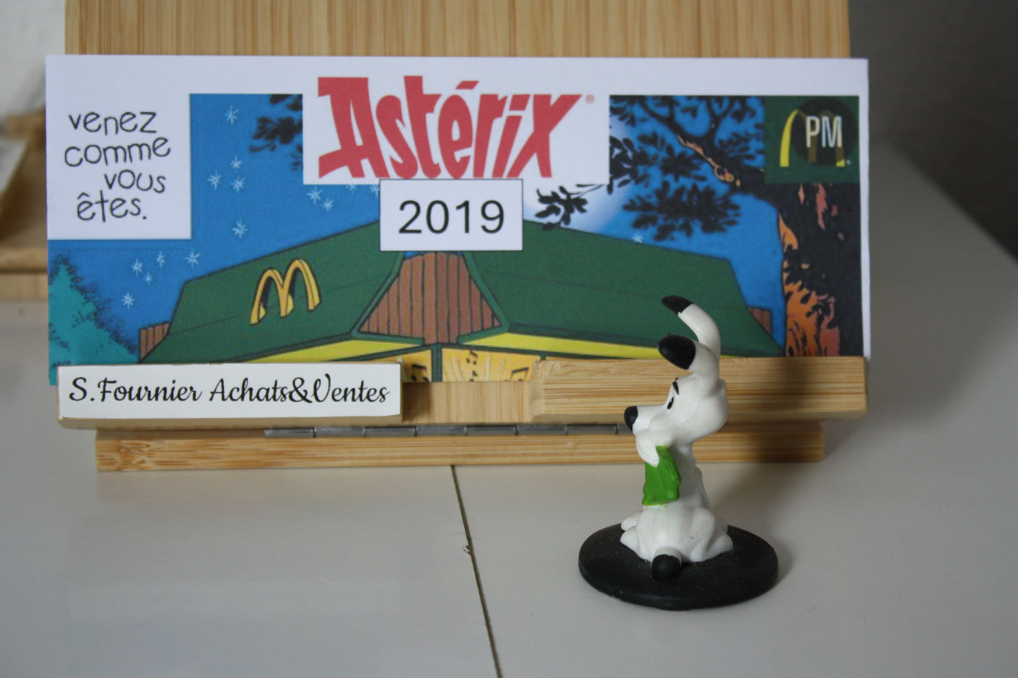 Figurine Idéfix – Astérix - Mac Donald – 60 ans – Objet dérivé - 2019