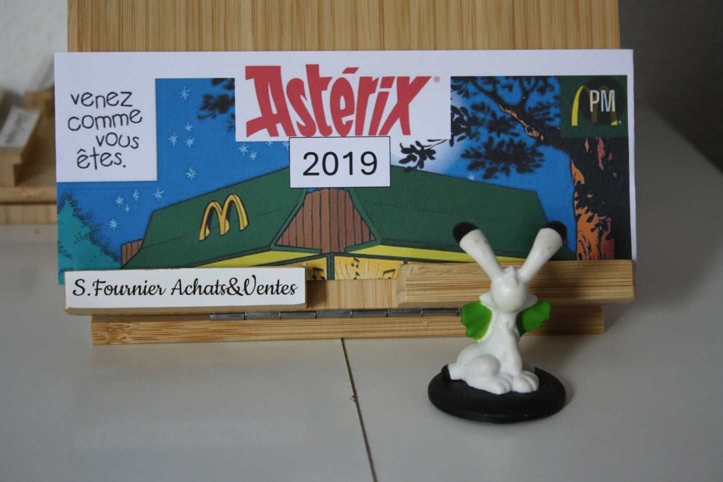 Figurine Idéfix – Astérix - Mac Donald – 60 ans – Objet dérivé - 2019