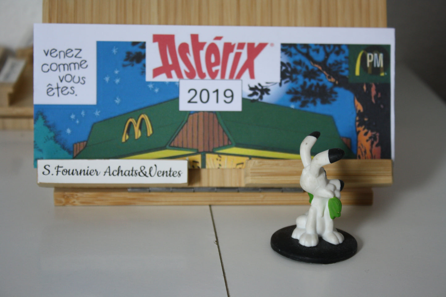 Figurine Idéfix – Astérix - Mac Donald – 60 ans – Objet dérivé - 2019
