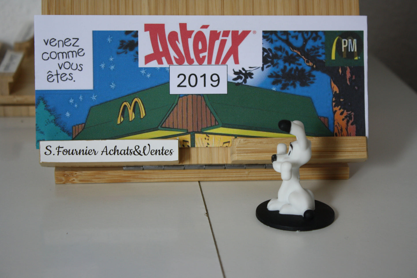 Figurine Idéfix + marche – Astérix - Mac Donald – 60 ans – Objet dérivé - 2019
