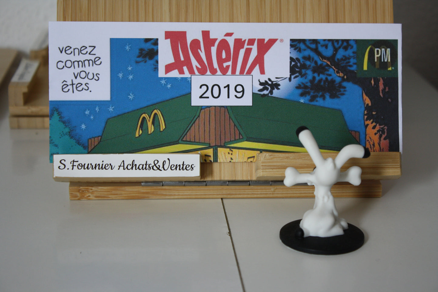 Figurine Idéfix + marche – Astérix - Mac Donald – 60 ans – Objet dérivé - 2019