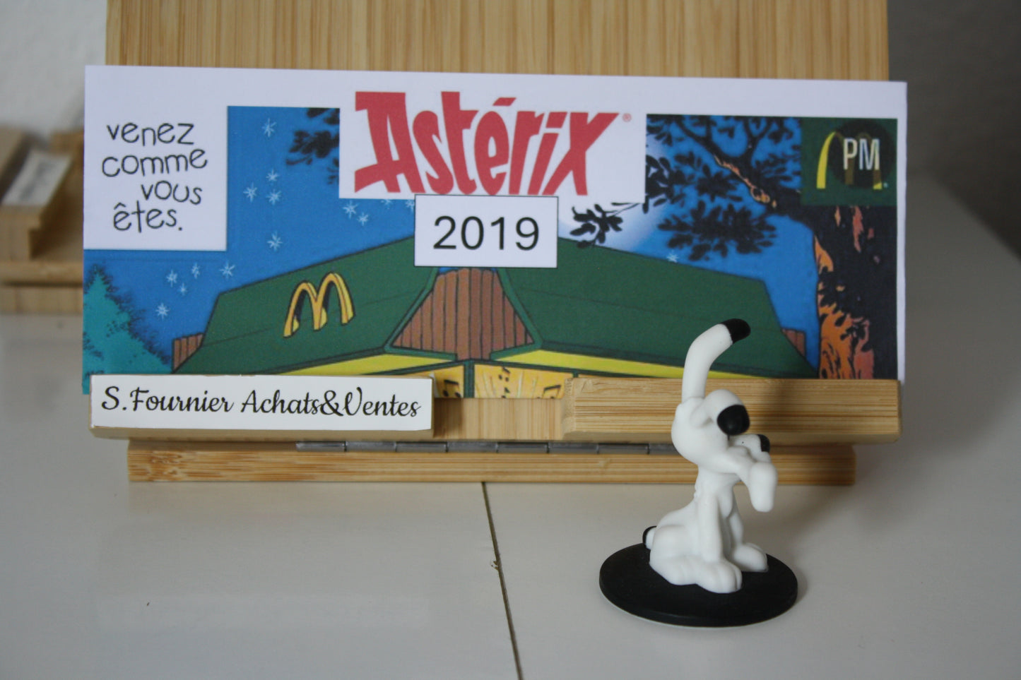 Figurine Idéfix + marche – Astérix - Mac Donald – 60 ans – Objet dérivé - 2019