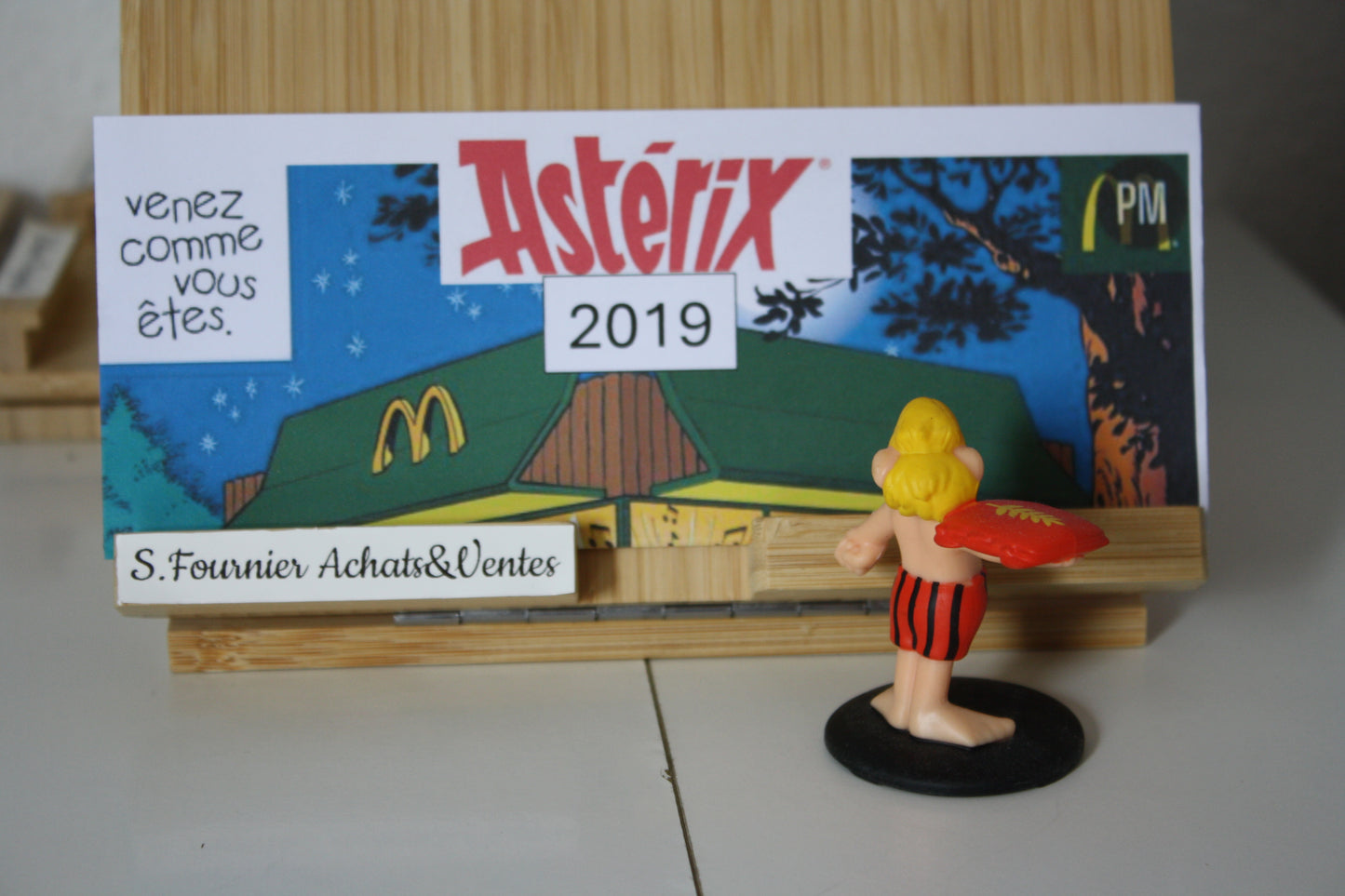Figurine Astérix aux JO – Astérix - Mac Donald – 60 ans – Objet dérivé - 2019