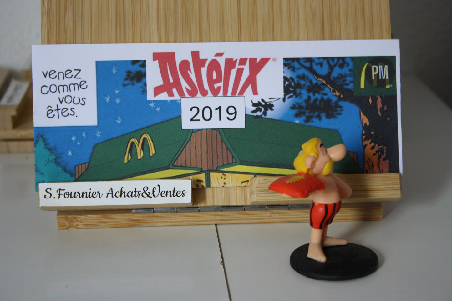 Figurine Astérix aux JO – Astérix - Mac Donald – 60 ans – Objet dérivé - 2019