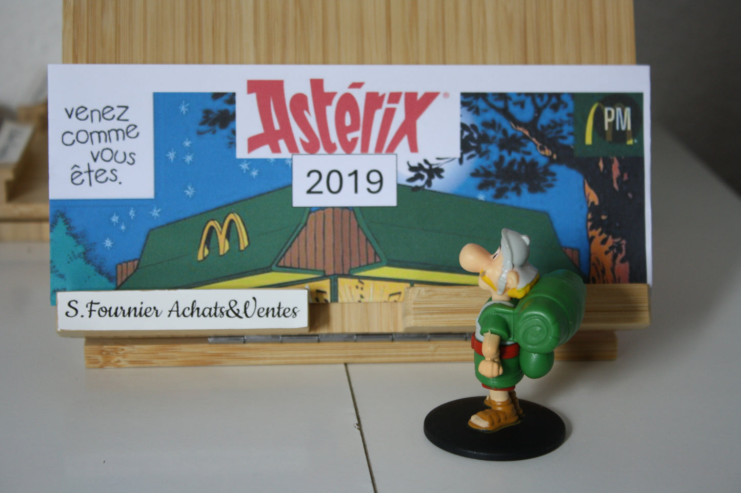 Figurine Astérus – Astérix - Mac Donald – 60 ans – Objet dérivé - 2019