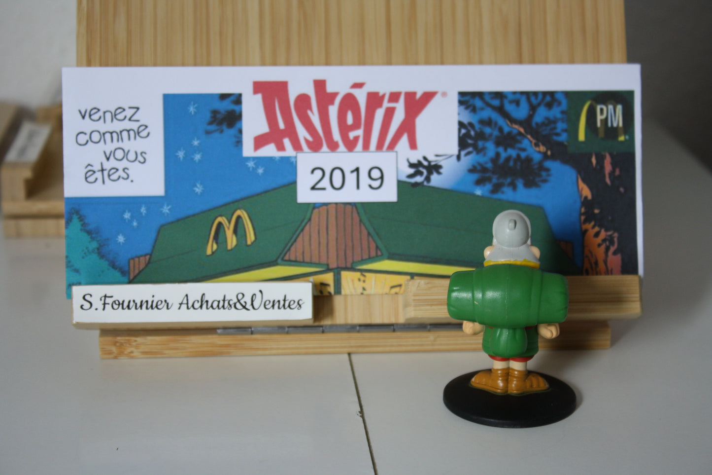 Figurine Astérus – Astérix - Mac Donald – 60 ans – Objet dérivé - 2019