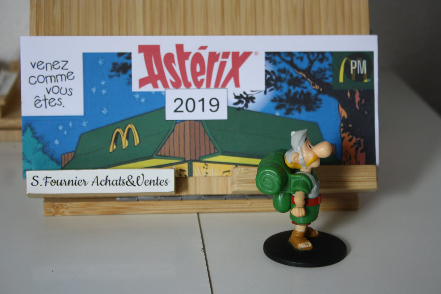 Figurine Astérus – Astérix - Mac Donald – 60 ans – Objet dérivé - 2019